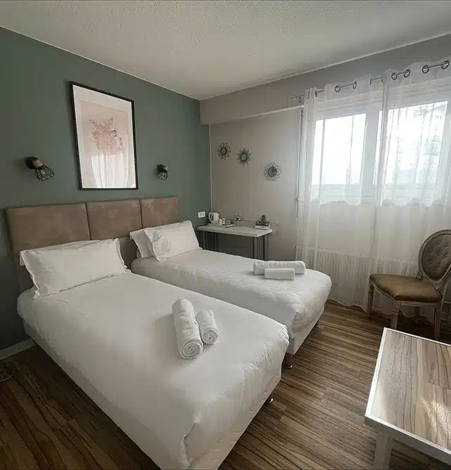 hotel pres du Puy du Fou et ses chambre confortable et lumineuse